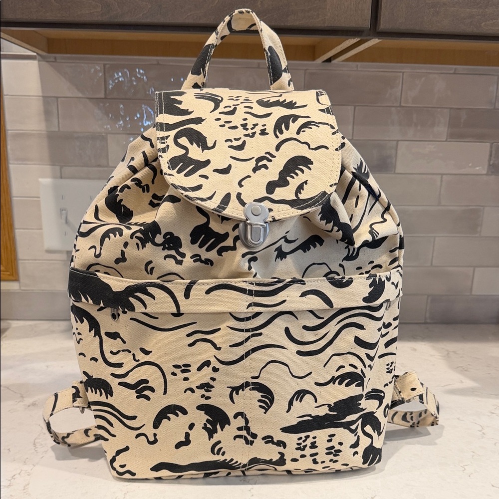 Baggu Canvas Drawstring Backpack - image 1